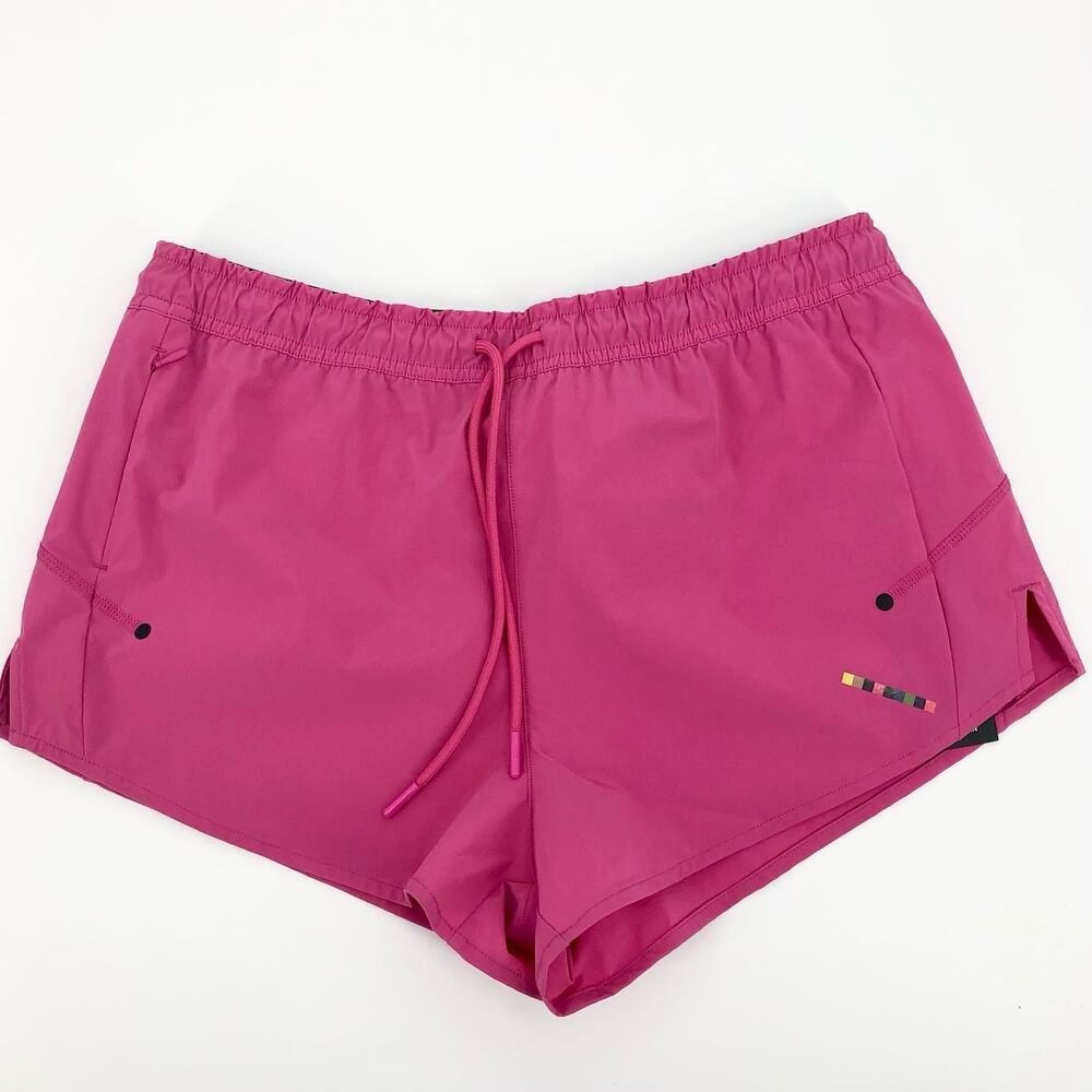 SATURDAYS New York City All Terrain Pink Running Shorts NEW WITH TAGS Size L